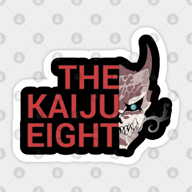 THE KAIJU EIGHT Sticker by SIMPLICITEE